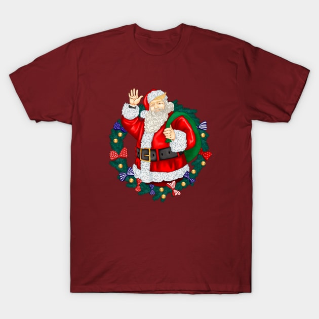 Santa - Donald Trump T-Shirt by KimLeex